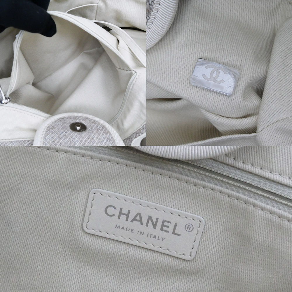 名東】【CHANEL】シャネル ドーヴィル ラージ ショッピング A66941