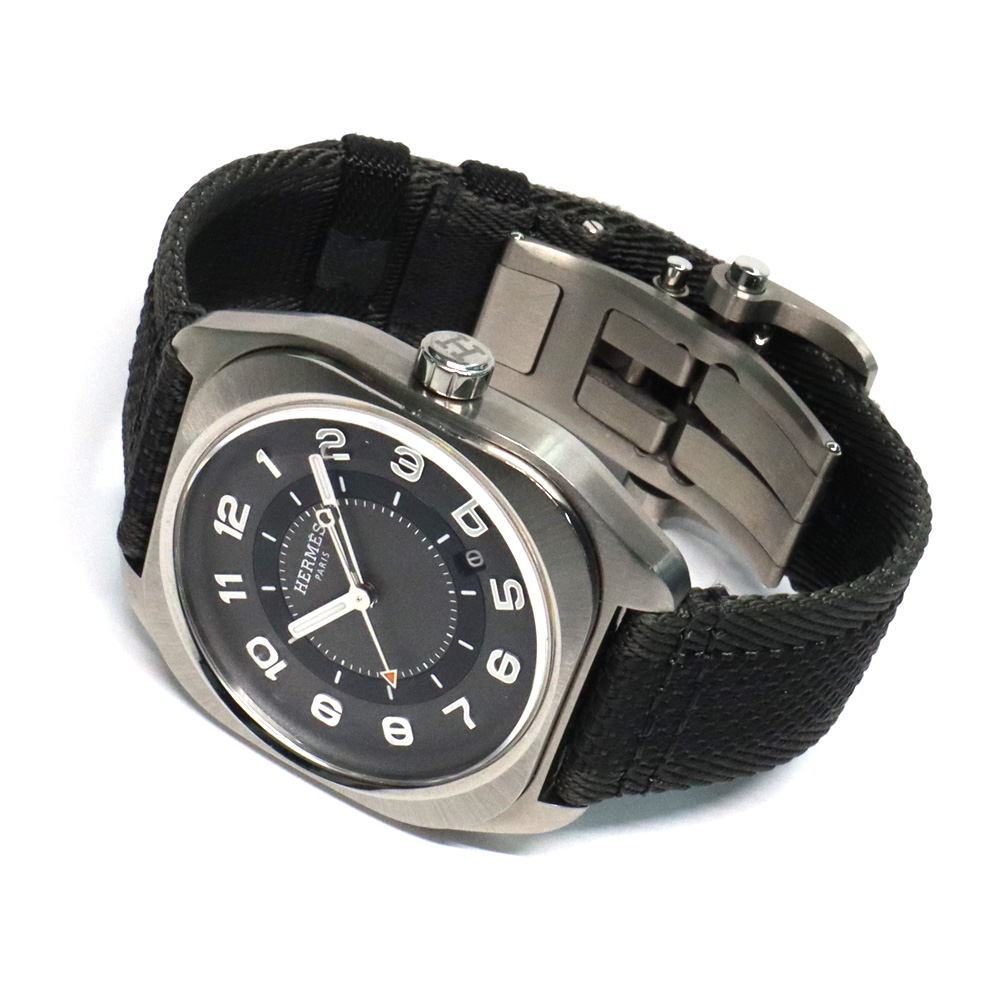 名古屋】【HERMES】エルメス H08 ウォッチ 42MM SP1.741 グレー