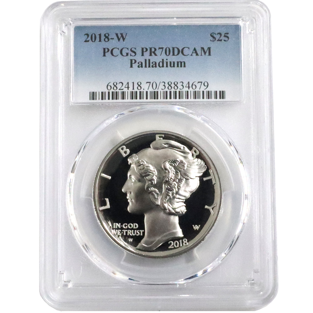 名古屋】【OTHER】2018 アメリカ イーグル 25ドル パラジウム プルーフ貨幣 1オンス PR70DCAM【未使用】【中古】 - 質ウエダ  公式オンラインショップ | 名古屋に4店舗。信頼・安心の創業65年。全国発送を承っております。