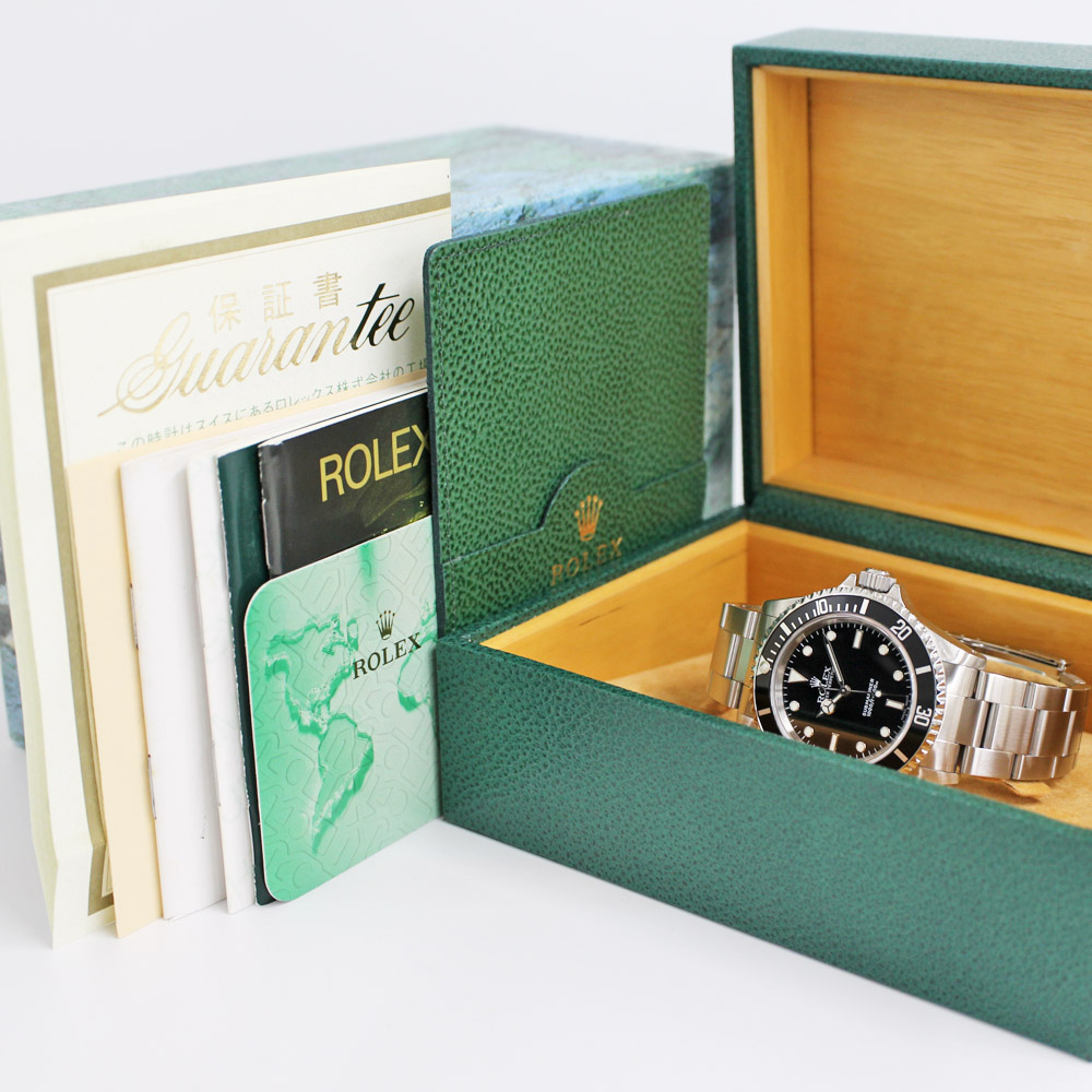 ROLEX 純正 箱 付属品セット サブマリーナ 冊子 余り駒 名古屋】【ROLEX】ロレックス サブマリーナ ノンデイト 14060M Y番